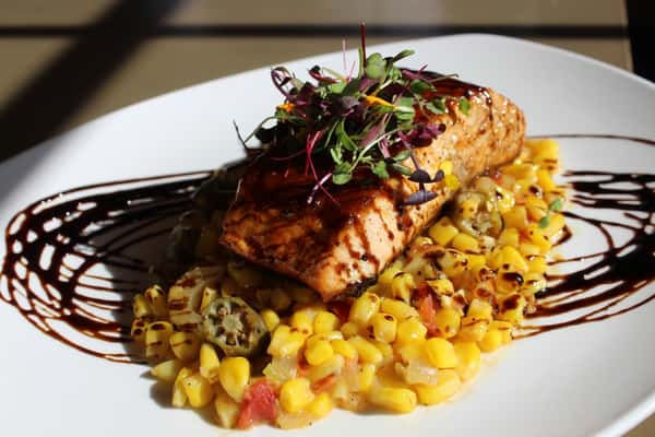 BBQ Salmon.