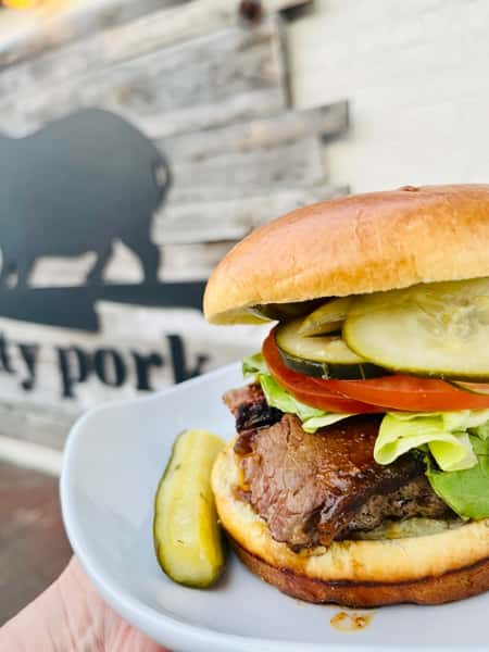 Highland Burger.