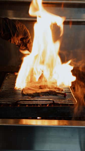 grilled steak