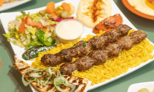 Kafta Kabob Plate