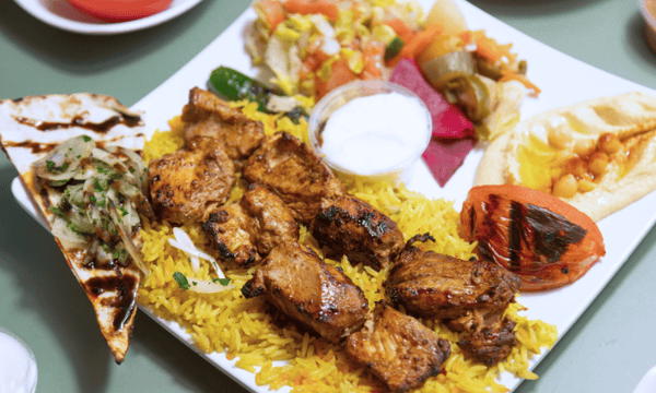 Chicken Kabob Plate
