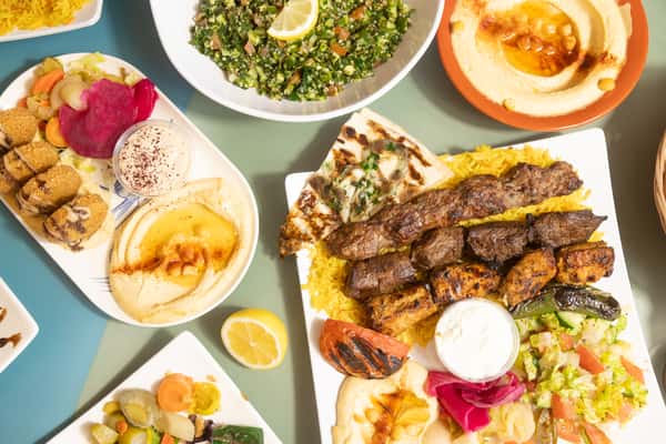 food plate spread