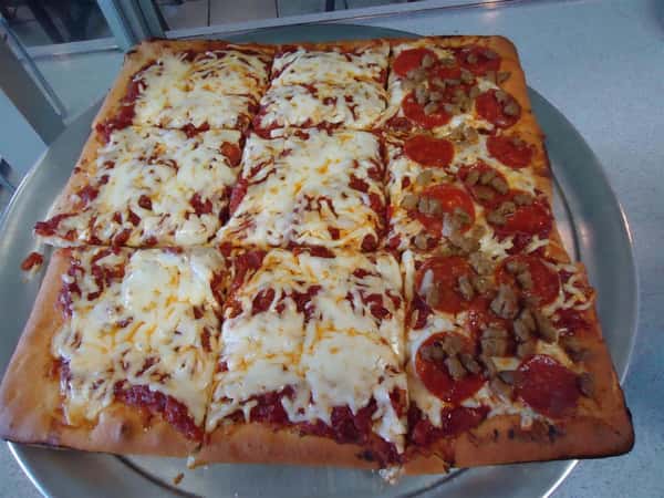 16-inch Square, Thick Crust