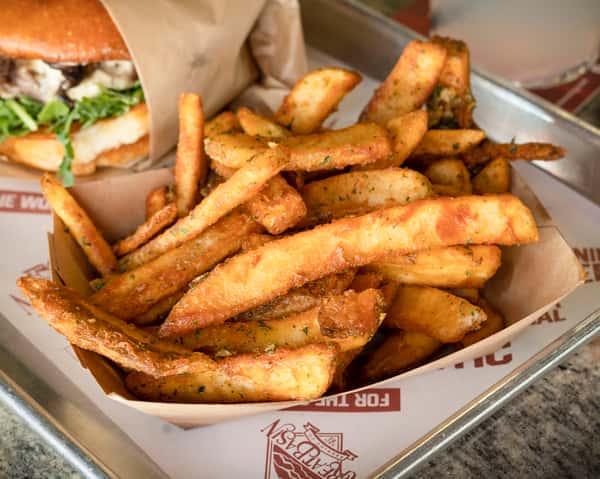 Basket of Garlic Fries