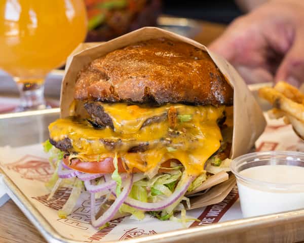 Roadside Double Cheeseburger