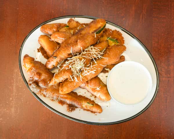 Ale Battered Zucchini