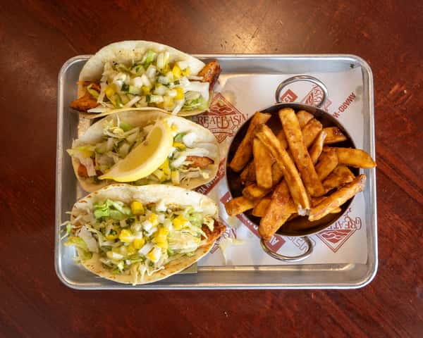Salmon Tacos