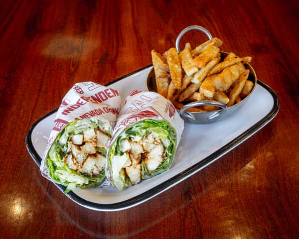 Cajun Chicken Caesar Wrap