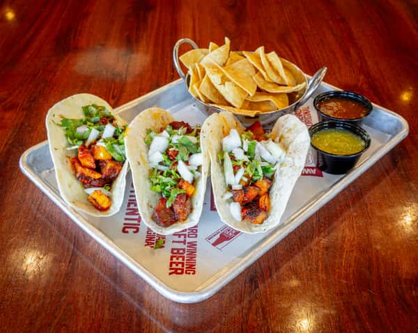 Pork Belly Al Pastor Tacos