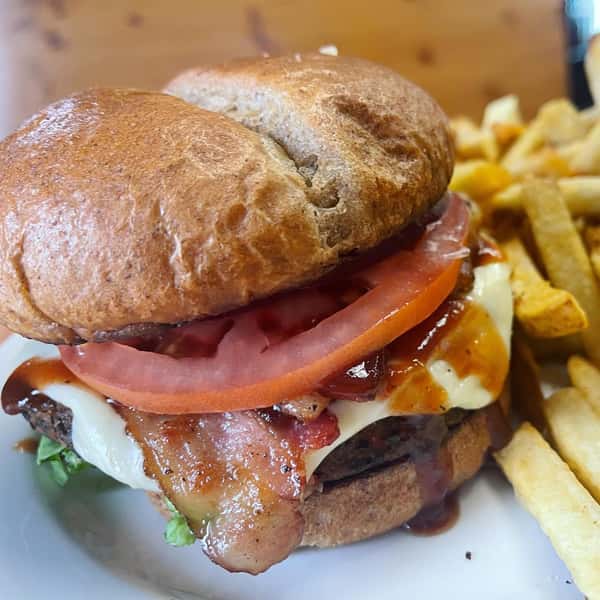 BBQ Bacon Black Bean Burger