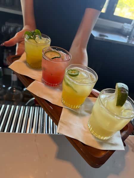 Margarita Monday, off to a great start 🥒 🥭 🍉 🍋‍🟩 #margaritamonday