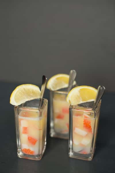 Butter Poached Lobster Shooter