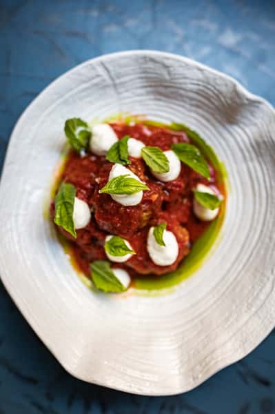 Ricotta & Basil Meatballs