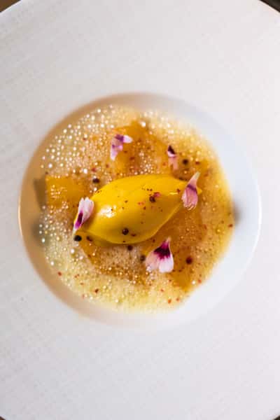 Poached Pineapple