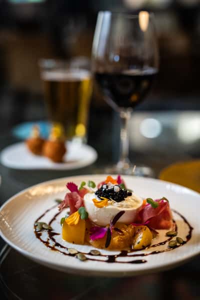 Burrata & Peach