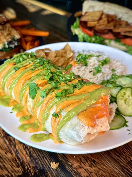 Steakhouse Burrito Plate
