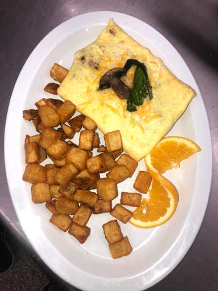 mushroom omelet