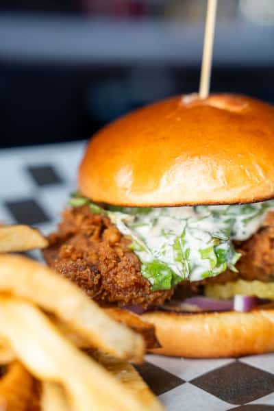 CHICKEN CAESAR SANDWICH