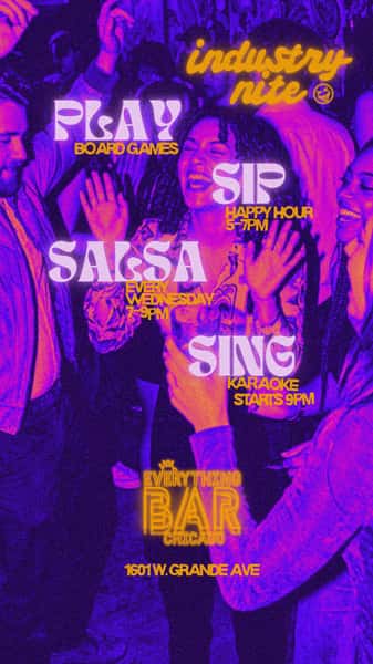 Karaoke + Salsa - Every Wednesday @ Everything Bar