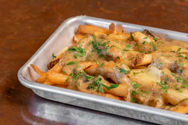 Canadian Tuxedo Poutine Loaded Fries