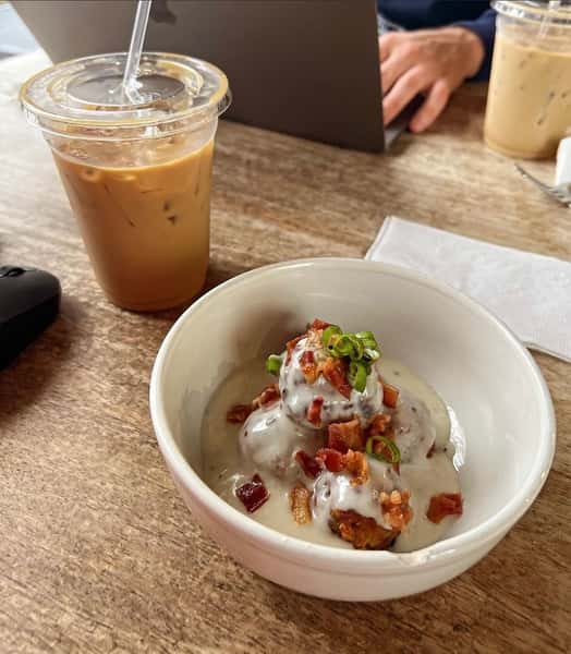 food and coffee