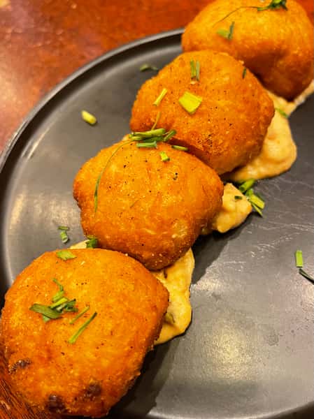 Crab Stuffed Beignets