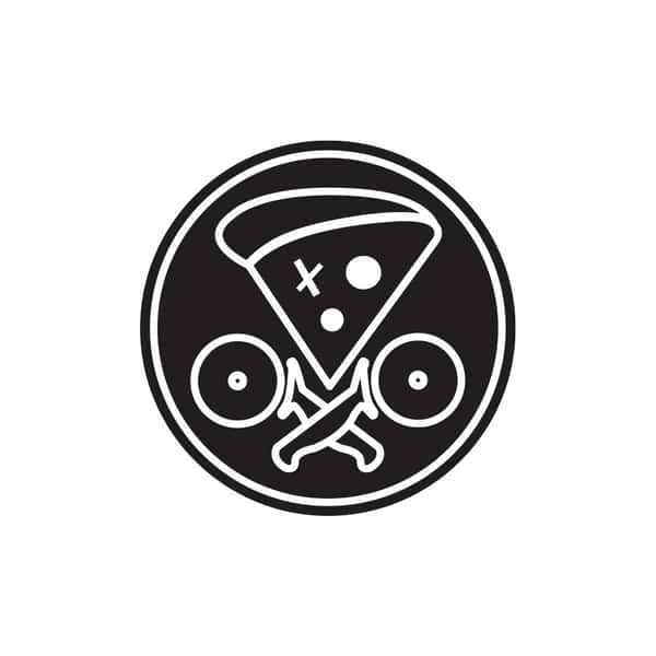 PIE.ZAA logo Circle sticker