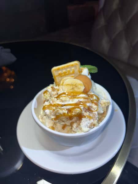 Banana Pudding w/Caramel Drizzle