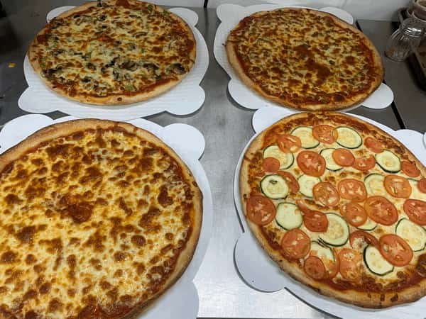 four pizzas