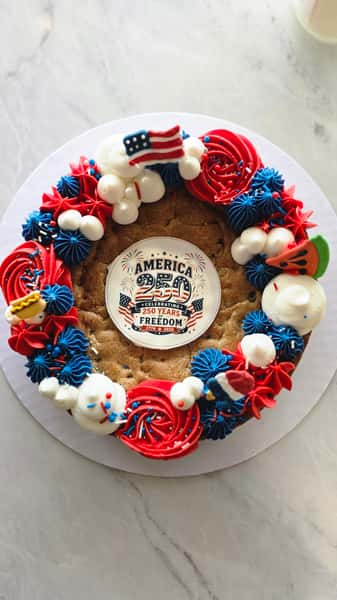 4th of July Cookies Cake