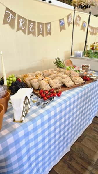 catering table