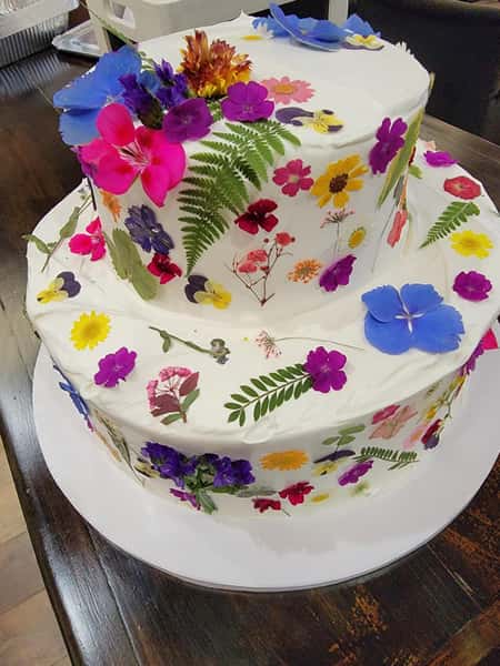 pressed flower
