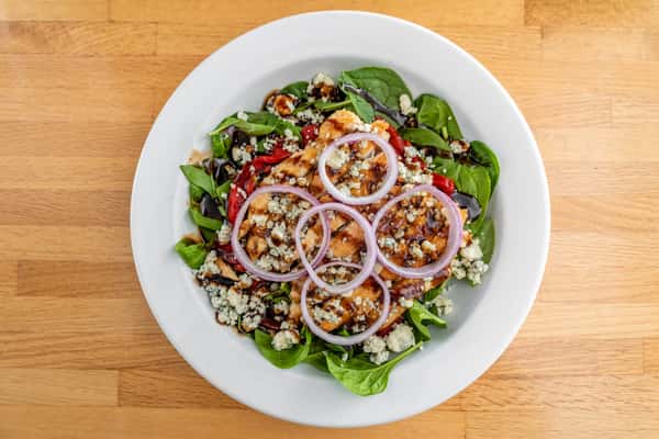 Grilled Chicken Spinach Salad