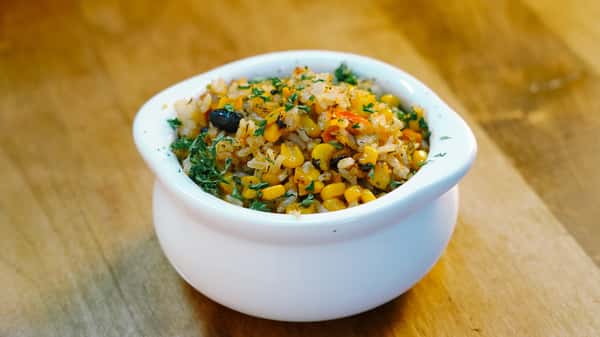 Corn Hash and Rice