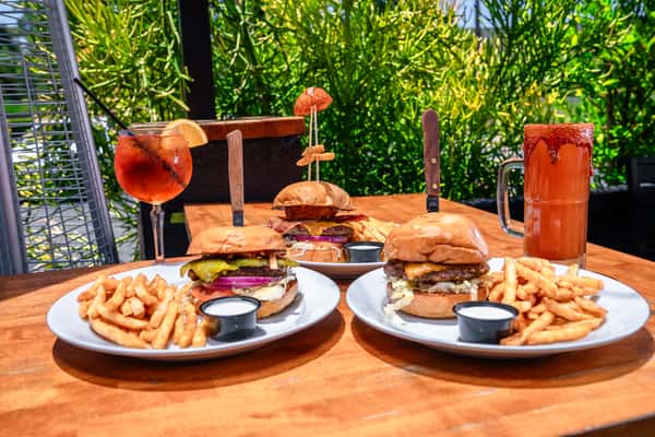 our top 3 burgers Halo, Anaheim, Classic