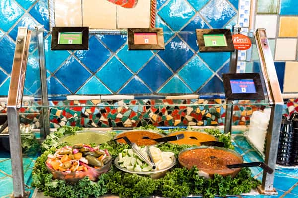 salsa bar