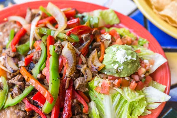 carne asada plato