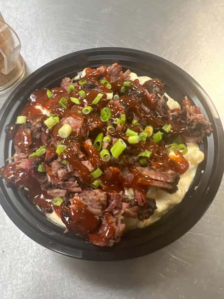 Mac & Cheese add BBQ