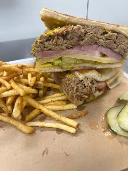 Fry Bread Cuban Sandwich