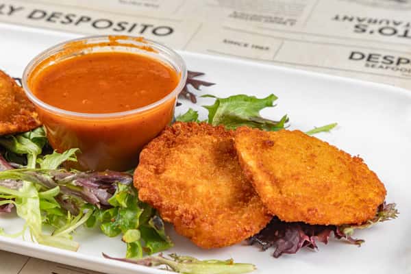Crispy Lobster Ravioli