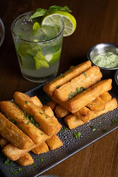Yuca Fries and Dipping Sauces