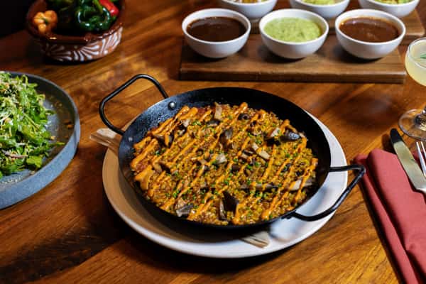 Mushroom Paella