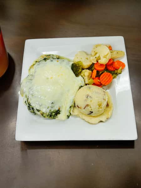 Chicken Rockefeller
