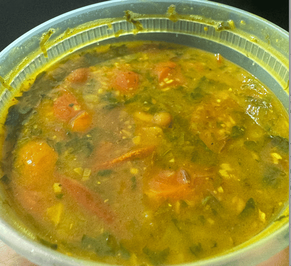 Bone-Broth Indian Lentil Soup