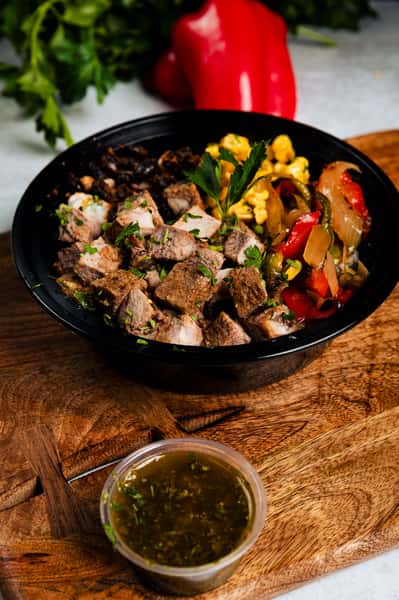 Prime Tri-Tip Burrito Bowl with Citrus Rice