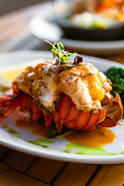 Lobster Tail with Old Bay Drawn Butter