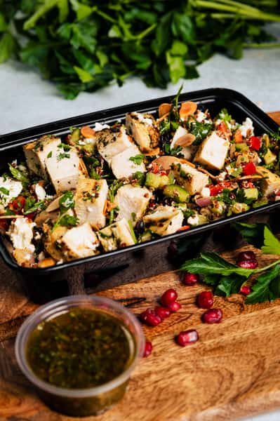 Superfood Quinoa Salad with Citrus Roasted Chicken Breast