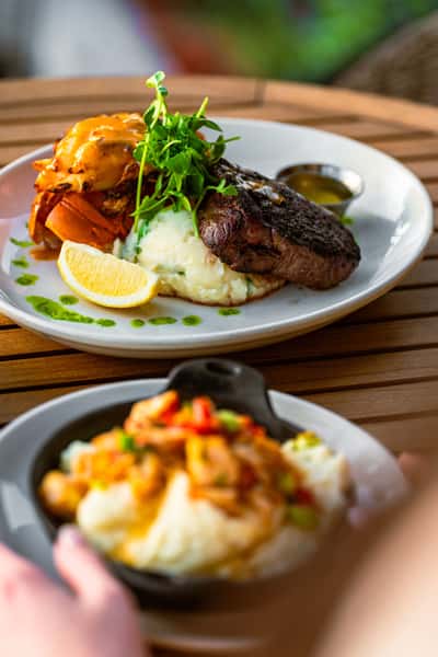 Surf & Turf, Lobster Mashed Potatoes