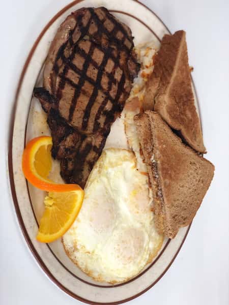 Steak Breakfast plate