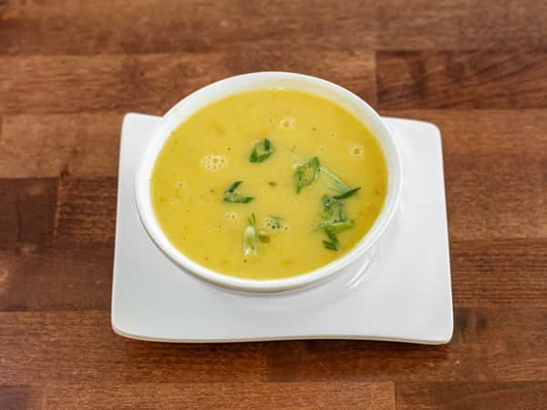 Veg sweet corn soup